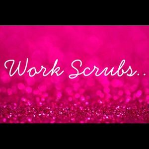 Comfy Work Scrubs..💜